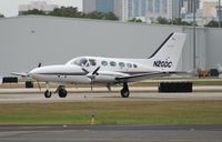 N20DC @ ORL - Cessna 414A - by Florida Metal