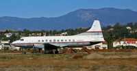 N396CG @ KCMA - Derelict at KCMA/Camarillo Airport, CA - 1960 Convair 240 (owned at one time by Cary Grant?) - by Steve Nation