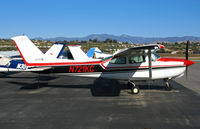 N721KC @ KCMA - 1977 Cessna R182 on visitors ramp - by Steve Nation