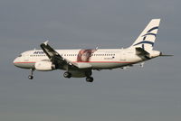 SX-DVV @ EBBR - Flight A3 620 is descending to RWY 25L