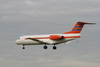 PH-KBX @ EBBR - Descending to RWY 25L - by Daniel Vanderauwera