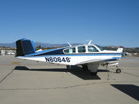 N6064S @ KCMA - 1975 Beech V35B on sunny, balmy home ramp at Camarillo Airport in early Jan 2007 - by Steve Nation