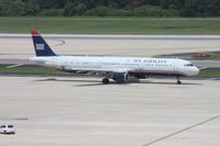 N196UW @ TPA - US Airways A321 - by Florida Metal
