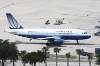 N802UA @ TPA - United A319 - by Florida Metal