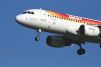 EC-IEI @ EBBR - Flight IB3206 is arriving to RWY 25L - by Daniel Vanderauwera
