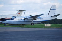 VP-BCT @ EGTF - Twin Commander 659B at Fairoaks. - by moxy