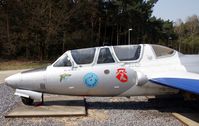 MT-14 @ EBBL - Preserved Kleine-Brogel Air Museum in its original democolors 40 yearsFouga. - by Robert Roggeman