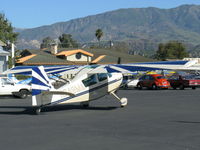 N249MA @ SZP - 2004 American Champion 8KCAB SUPER DECATHLON, Lycoming AEIO-360 180 Hp, taxi - by Doug Robertson