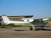 N11732 @ KCMA - 1974 Cessna 150L on Camarillo, CA home ramp on sunny January 2007 day - STOL wing tips - by Steve Nation