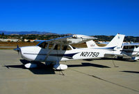 N21750 @ KCMA - 2004 Cessna 172S on Camarillo, CA home ramp on sunny January 2007 day - by Steve Nation