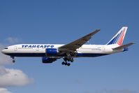 EI-UNZ @ EGLL - Transaero 777-200 - by Andy Graf-VAP