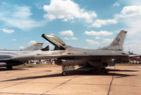 86-0270 @ MHZ - F-16C Falcon of 81st Tactical Fighter Squadron/52nd Tactical Fighter Wing based at Spangdahlem on display at the 1988 RAF Mildenhall Air Fete. - by Peter Nicholson