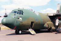 63-7866 @ MHZ - C-130E Hercules of Little Rock AFB's 314th Tactical Airlift Wing on display at the 1988 RAF Mildenhall Air Fete. - by Peter Nicholson