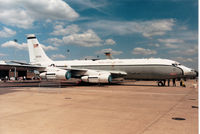 61-0291 @ MHZ - EC-135H Stratotanker Looking Glass airborne command post on display at the 1988 RAF Mildenhall Air Fete. - by Peter Nicholson