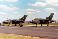 44 32 @ MHZ - Tornado IDS of German Air Force's JBG-31 with companion 44+28 on the flight-line at the 1988 RAF Mildenhall Air Fete. - by Peter Nicholson