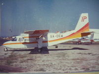XA-DEW @ MMCL - 1973 Fairey Britten-norman Ltd BN2A-8 ISLANDER - by Roberto Ruiz