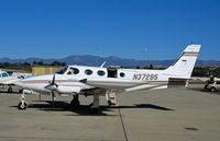 N37285 @ KCMA - Very sharp 1979 Cessna 340A at Camarillo Airport (CA) home base on sunny, balmy January day - by Steve Nation
