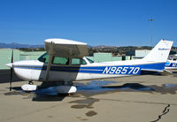 N96570 @ KCWA - Sky Blue Air 1984 Cessna 172P at Camarillo Airport (CA) home base on sunny, balmy January day (now with Channel Islands Aviation/CIA at KCWA as of Feb 2010) - by Steve Nation