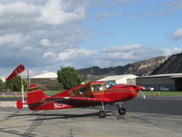 N25190 @ SZP - 1940 Bellanca 14-9 CRUISAIR JUNIOR, Lycoming O&VO-360 180 Hp conversion from original Ken-Royce LeBlond 90 Hp radial, Standard class despite FAA erroneous listing. - by Doug Robertson