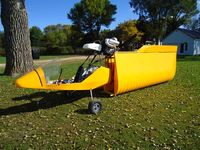 N49WR @ FRM - A 503 Rotax powered  2 cyl, two stroke engine with a three bladed prop.  This airplane is very easy to fly but with the freewheeling prop it really slows down quickly when you pull the power back……… and it takes a steep approach angle to keep the speed up - by Dennis Thate