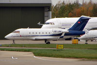 HB-JRN @ EGGW - Swiss Registered Challenger at Luton - by Terry Fletcher