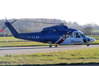 G-KAZB @ EGNJ - Bristow Helicopters Ltd - by Chris Hall