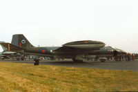 WJ866 @ EGQL - Canberra T.4 of 39[1 PRU] Squadron at RAF Wyton on display at the 1996 RAF Leuchars Airshow. - by Peter Nicholson