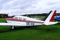 SE-IIV @ EGNF - locally based Piper PA.24-260 Comanche - by Chris Hall