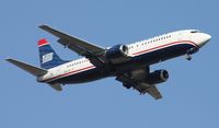 N417US @ MCO - US Airways 737-400 - by Florida Metal