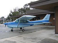 N6467V @ KPAO - 1980 Cessna 172RG in old colors @ Palo Alto, CA - by Steve Nation