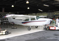 N6520B @ KPAO - 1978 Cessna T210M peeking out of hangar @ Palo Alto, CA home base (to new owner in Cedar City, UT Apr 2010) - by Steve Nation