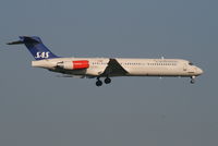 SE-DIU @ EBBR - Flight SK593 is descending to RWY 02 - by Daniel Vanderauwera