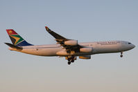 ZS-SLF @ EGLL - South African Airways A340-200 - by Andy Graf-VAP