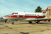 XS710 @ MHZ - Dominie T.1 of 3 Flying Training School at RAF Cranwell on display at the 1996 RAF Mildenhall Air Fete. - by Peter Nicholson