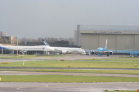 N787ZA @ EHAM - Boeing 787 Dreamliner on a marketing trip, visiting KLM at Amsterdam Schiphol - by Chris Hall