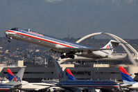 N402A @ LAX - American Airlines N402A departing RWY 25R. - by Dean Heald