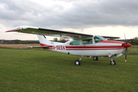 G-SEEK @ X5FB - Cessna T210N Turbo Centurion at Fishburn Airfield, October 2010. - by Malcolm Clarke