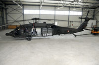 6M-BG @ LQBU - One of two Austrian Blackhawks in Bosnia. This one is fitted out for evacuation and SAR duties. - by Joop de Groot