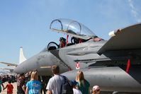 88-1676 @ KSKF - USAF F15 on display at Airfest. - by Darryl Roach