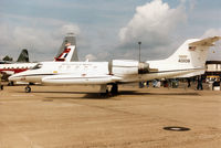 84-0108 @ MHZ - C-21A of 76th Airlift Squadron/86th Airlift Wing based at Ramstein on display at the 1996 RAF Mildenhall Air Fete. - by Peter Nicholson