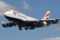 G-CIVB @ EGLL - British Airways 747-400 - by Andy Graf-VAP