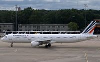 F-GTAM @ EDDT - Leaving parking position for take off to Paris CDG on runway 26R. - by Holger Zengler