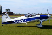 G-NPKJ @ EGNW - at the End of Season Fly-in at Wickenby Aerodrome - by Chris Hall