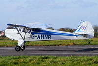 G-AHNR @ EGNW - at the End of Season Fly-in at Wickenby Aerodrome - by Chris Hall