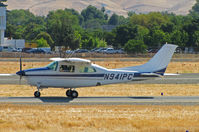 N941PC @ KCCR - Locally-based 1978 Cessna T210M rolling for take-off on RWY 31R @ KCCR/Buchanan Field, Concord, CA - by Steve Nation
