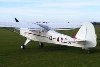 G-AYDX @ EGNW - at the End of Season Fly-in at Wickenby Aerodrome - by Chris Hall