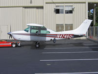 N4746Q @ KHWD - Camera-equipped Cessna T210M @ KHWD/Hayward, CA - by Steve Nation