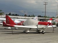 N701GB @ CCB - Parked at Foothill Sales & Service after being struck by N510PS - by Helicopterfriend