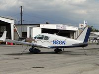 N8CN @ CCB - Tied down and parked at Foothill Sales & service - by Helicopterfriend