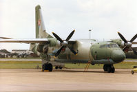 3208 @ MHZ - An-26 Curl of the Slovak Air Force on the flight-line at the 1996 RAF Mildenhall Air Fete. - by Peter Nicholson